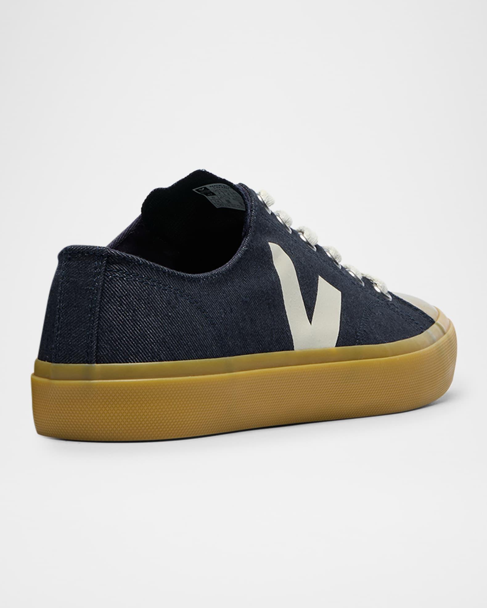 Watta Denim Low-Top Sneakers Product Image