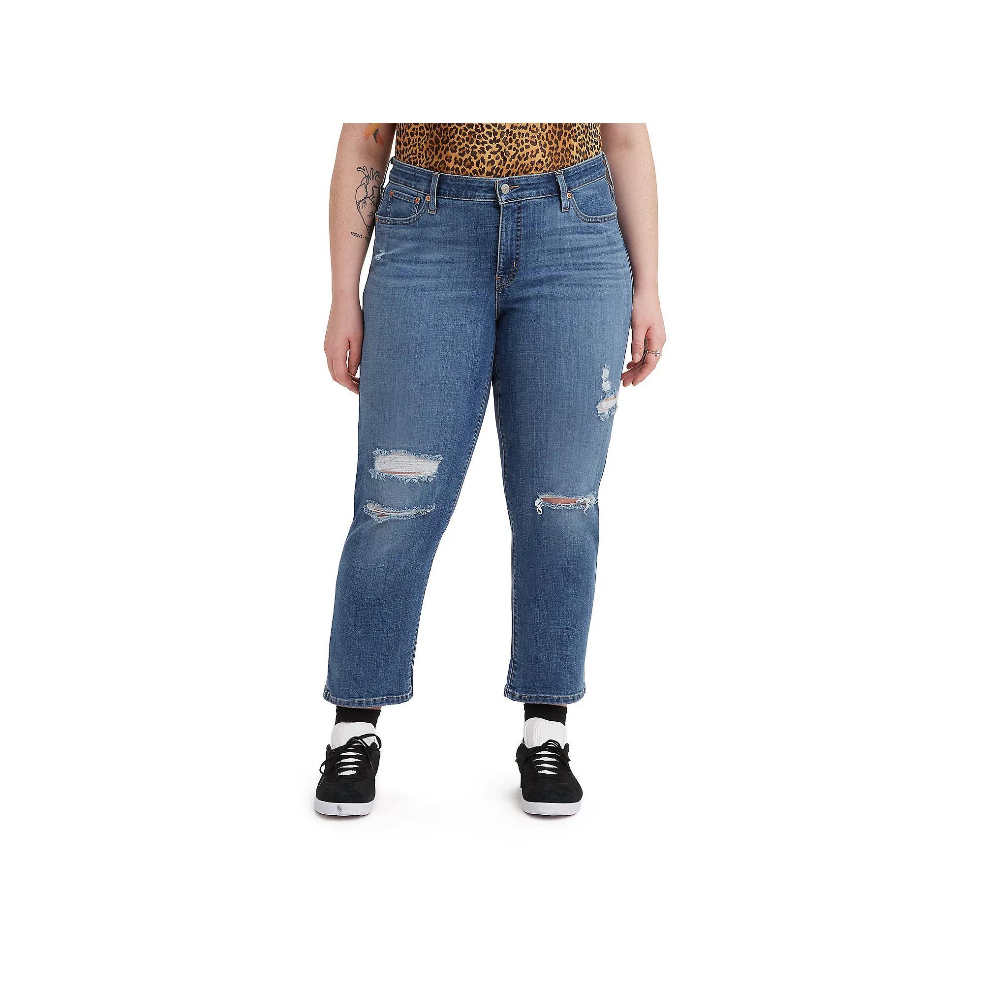 Plus Size Levi's® Boyfriend Jeans, Women's, Size: 20 W, Lapis Holiday Product Image