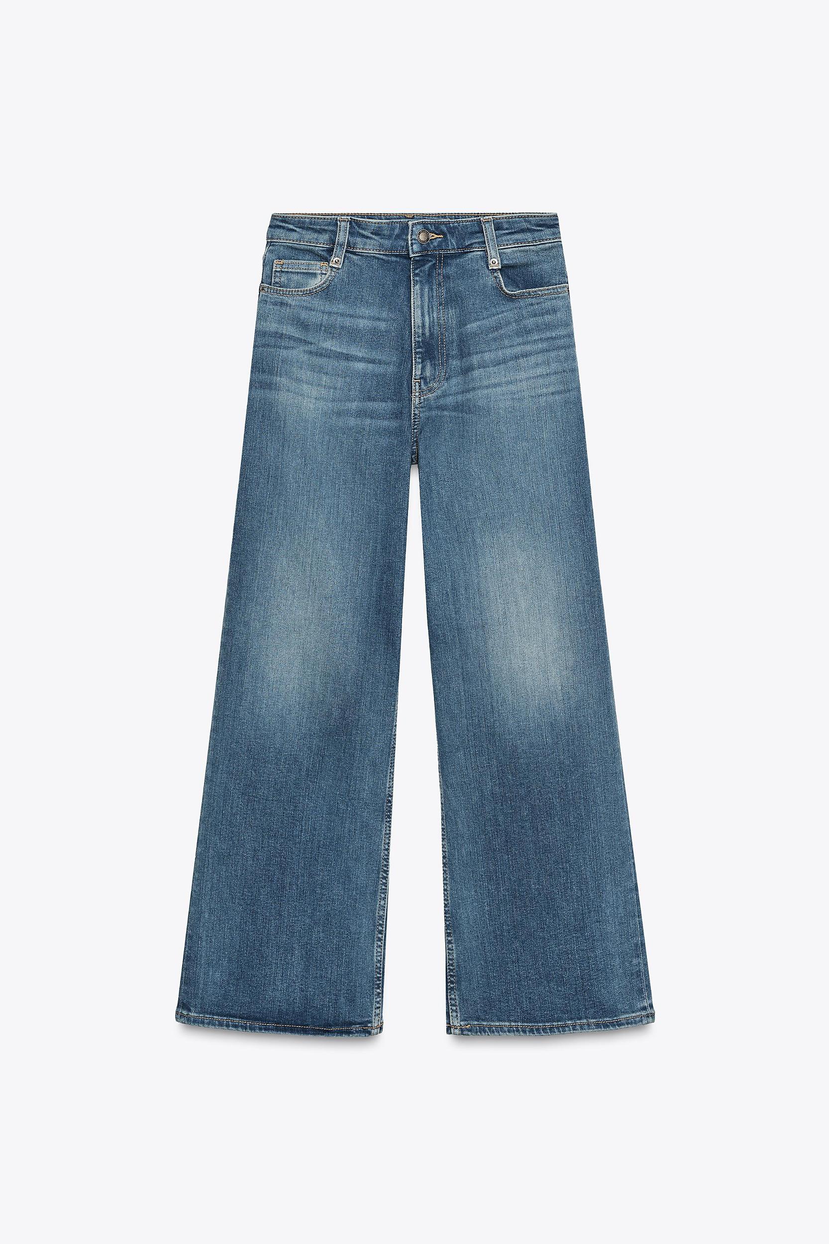 ZW COLLECTION HIGH RISE WIDE LEG JEANS Product Image