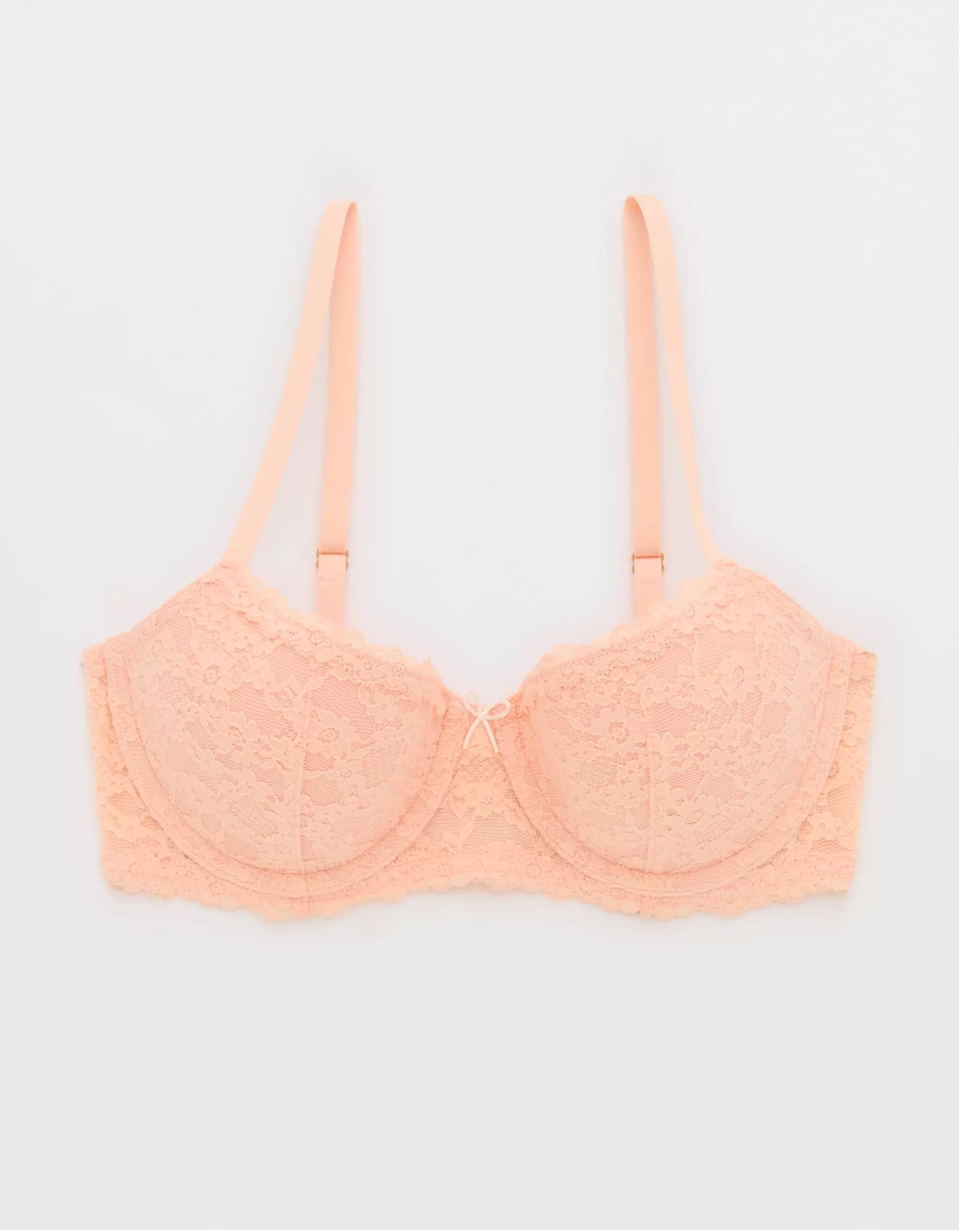 Show Off Vintage Lace Lightly Lined Balconette Bra Product Image