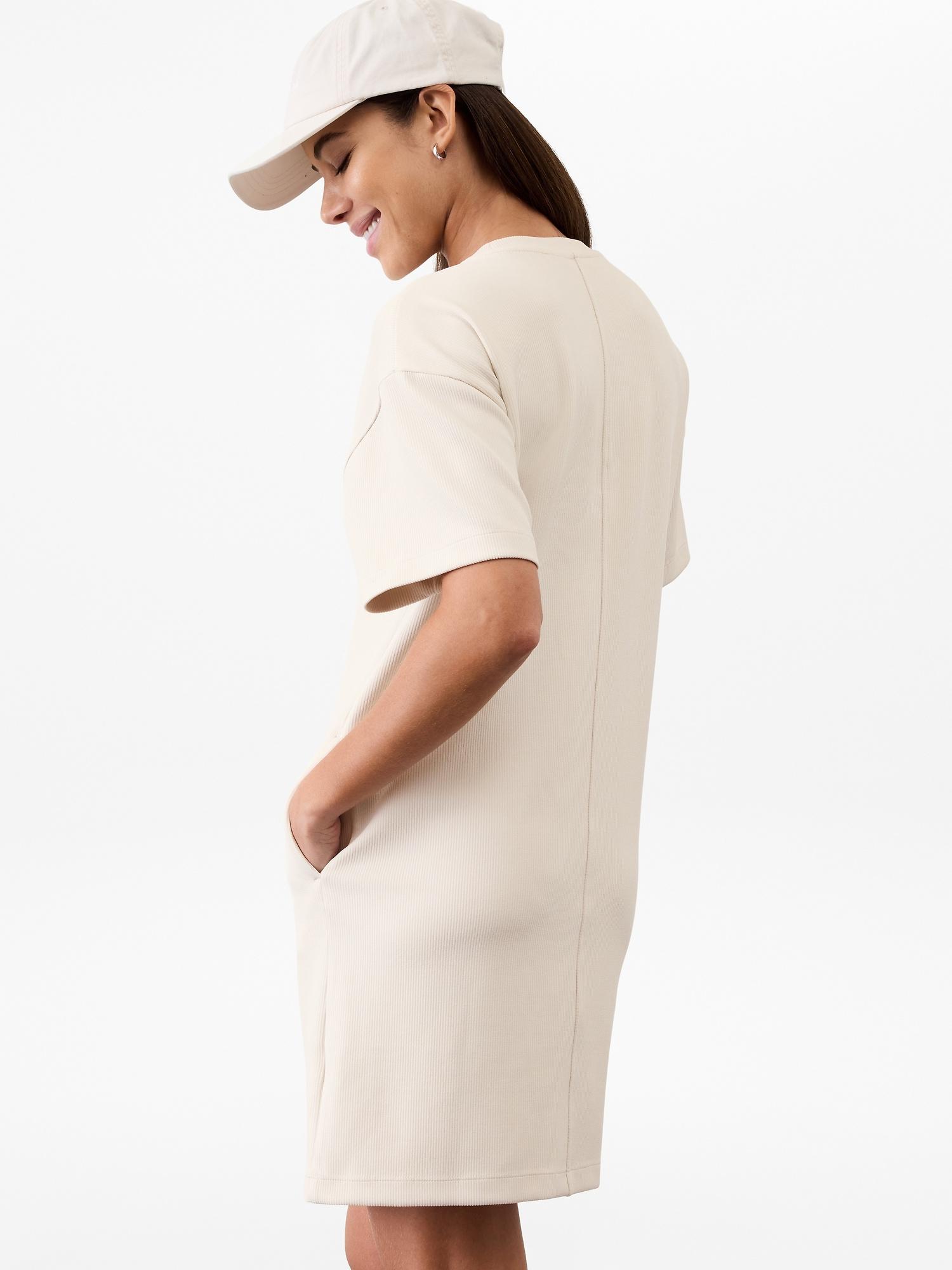 Seasoft Rib Tee Dress Product Image