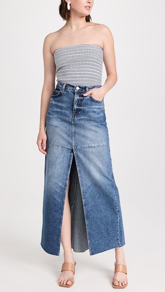 Reformation Tazz Maxi Denim Skirt | Shopbop Product Image