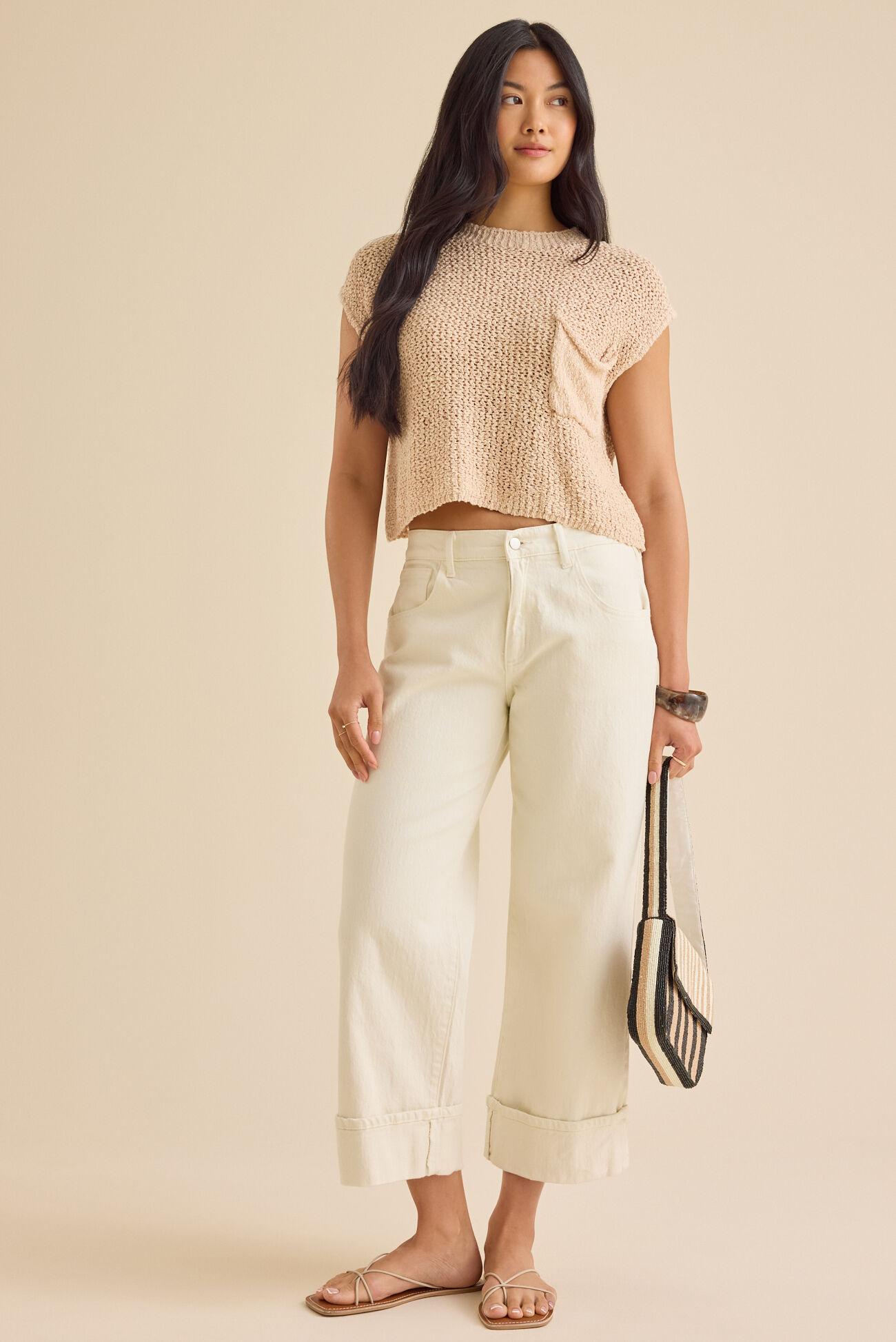 Ethel Cropped Vest Product Image