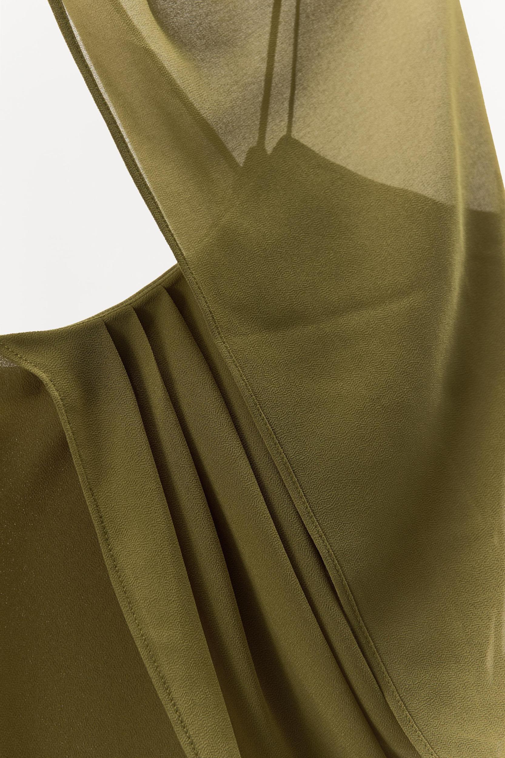 GEORGETTE CAPE DRESS Product Image