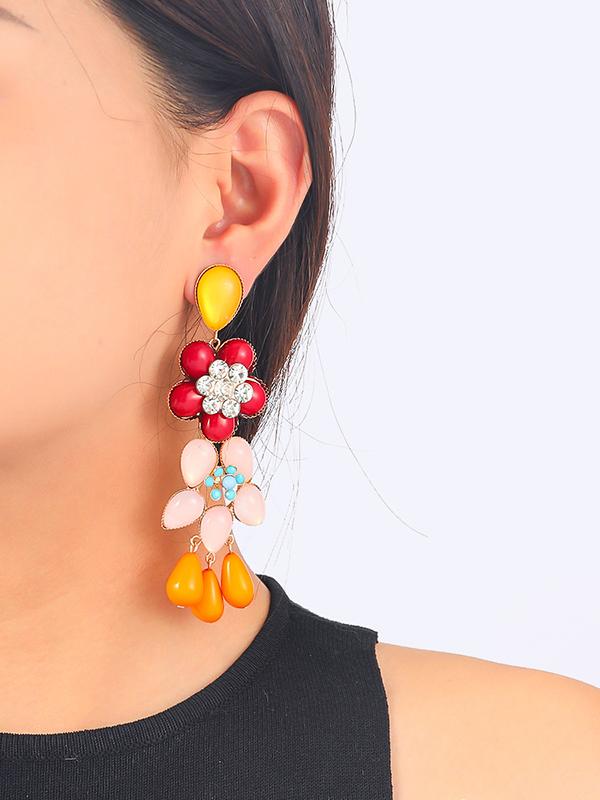 Geometric Drop Earrings Product Image