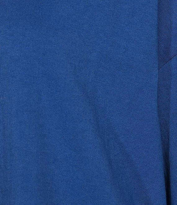 Bryn Walker Resort Cotton Jersey Round Neck 3/4 Sleeve Shirt Product Image