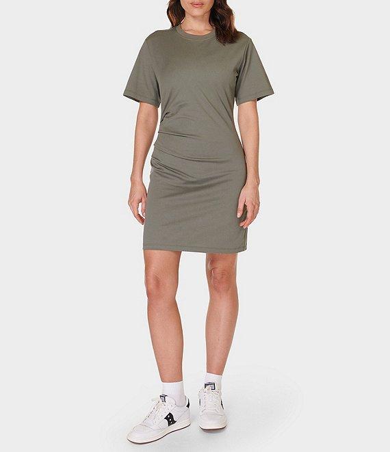 Sweaty Betty Ruched Knit Tee Dress Product Image