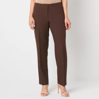 Black Label by Evan-Picone Womens Classic Fit Straight Suit Pant Product Image