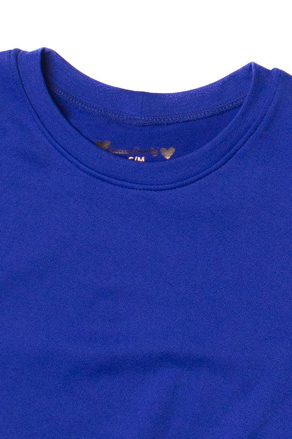 Double Layer Crop Tee Product Image