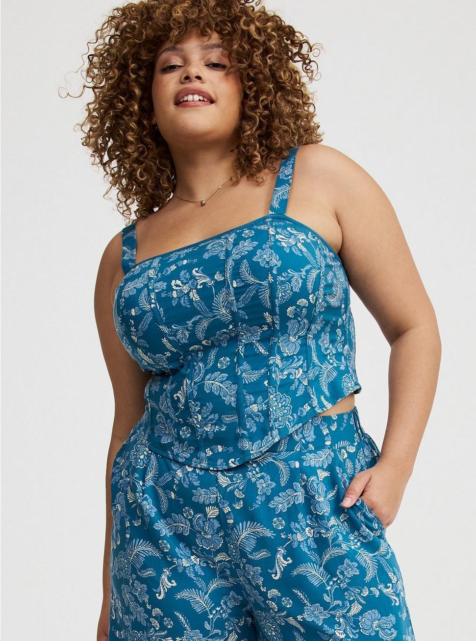 Pull-On Wide Leg Pant Product Image