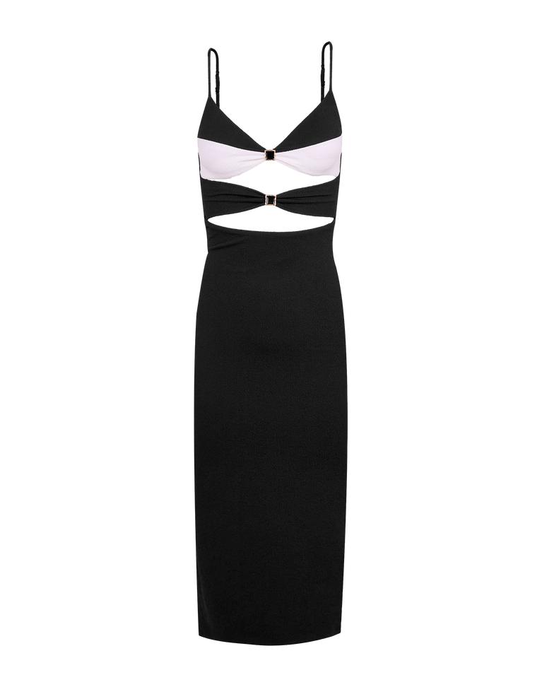 Selena Midi Dress - Black Product Image
