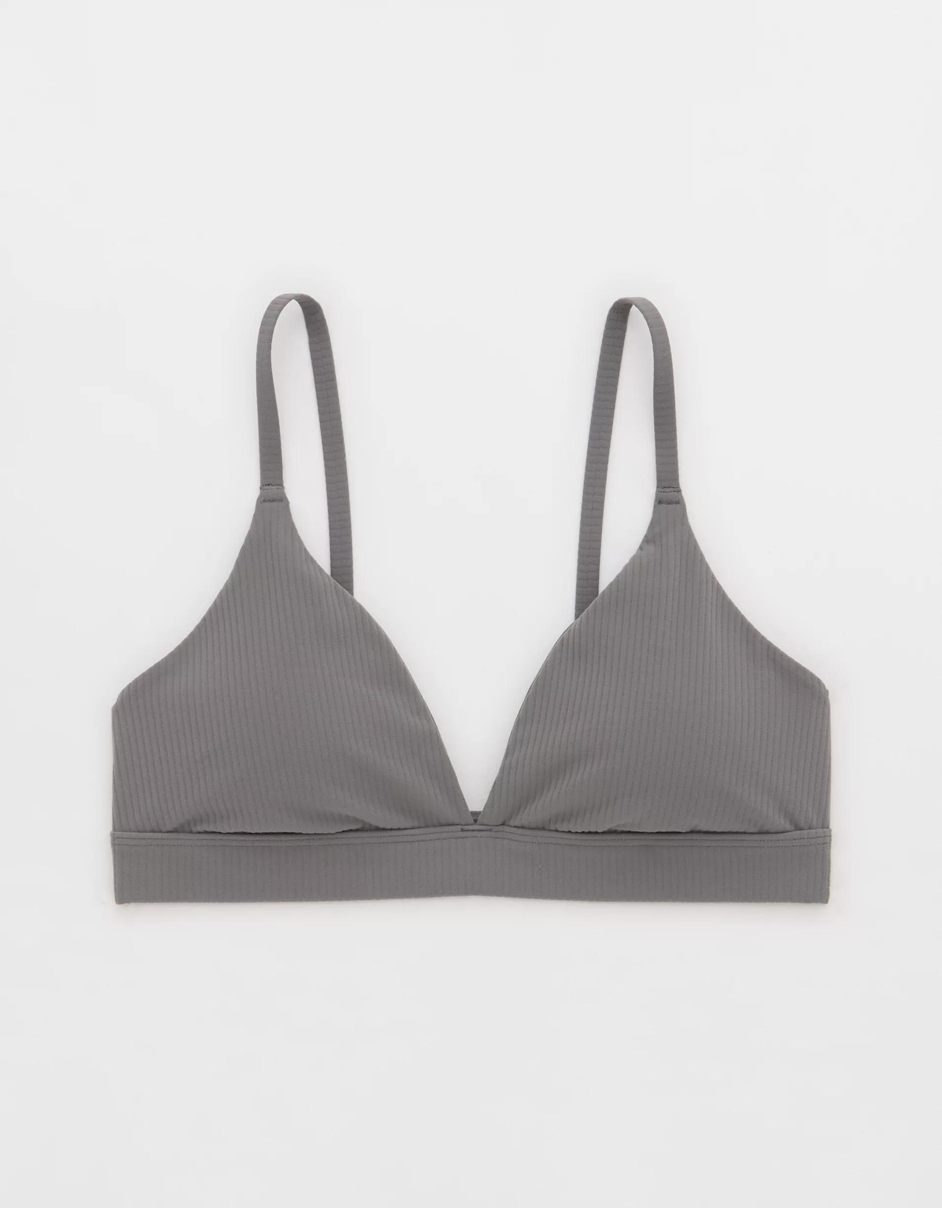 OFFLINE By Aerie Real Me XTRA Rib Triangle Sports Bra Product Image