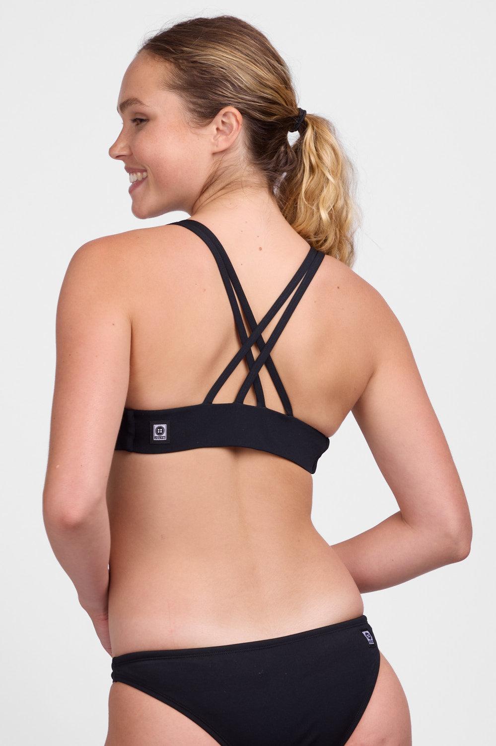 Fendrick Bikini Top - Black Female Product Image