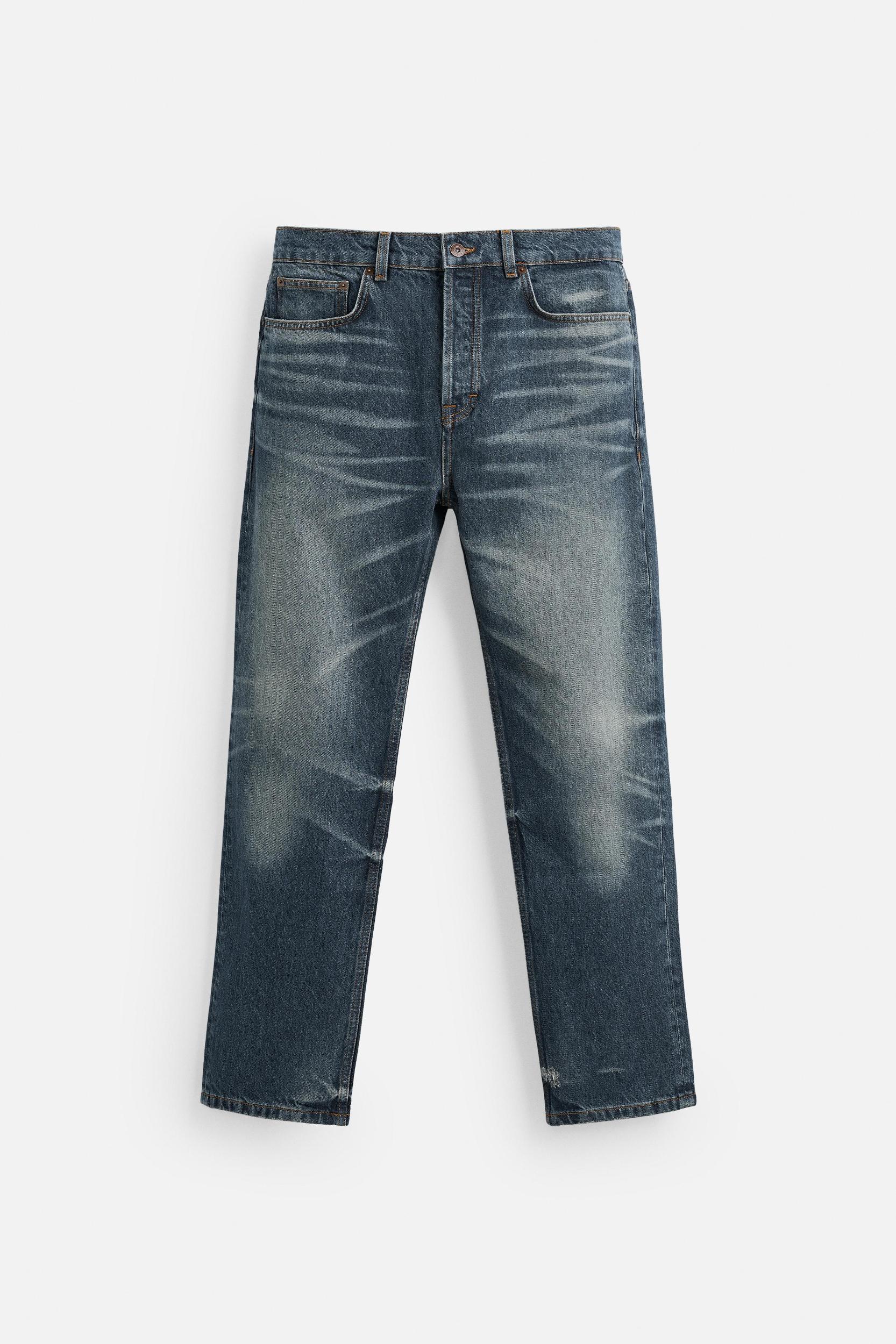 STRAIGHT ANKLE FIT JEANS Product Image
