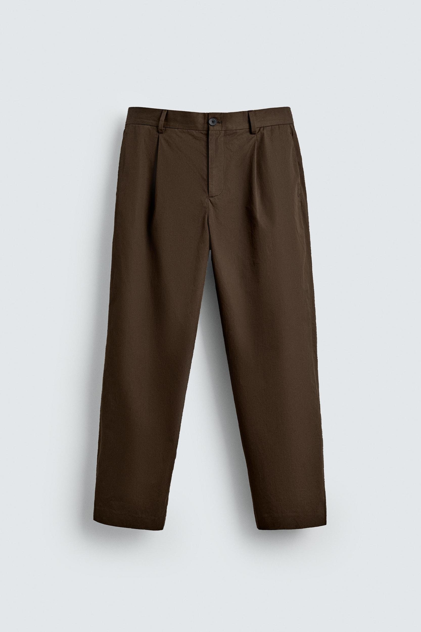 LIMITED EDITION PLEATED CHINO PANTS Product Image