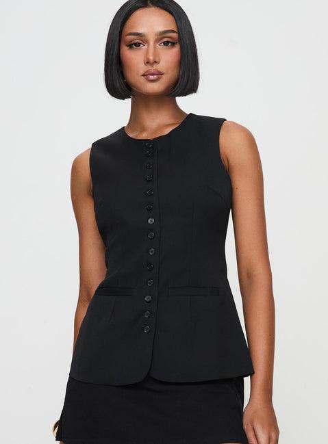 Islington Top Black Product Image