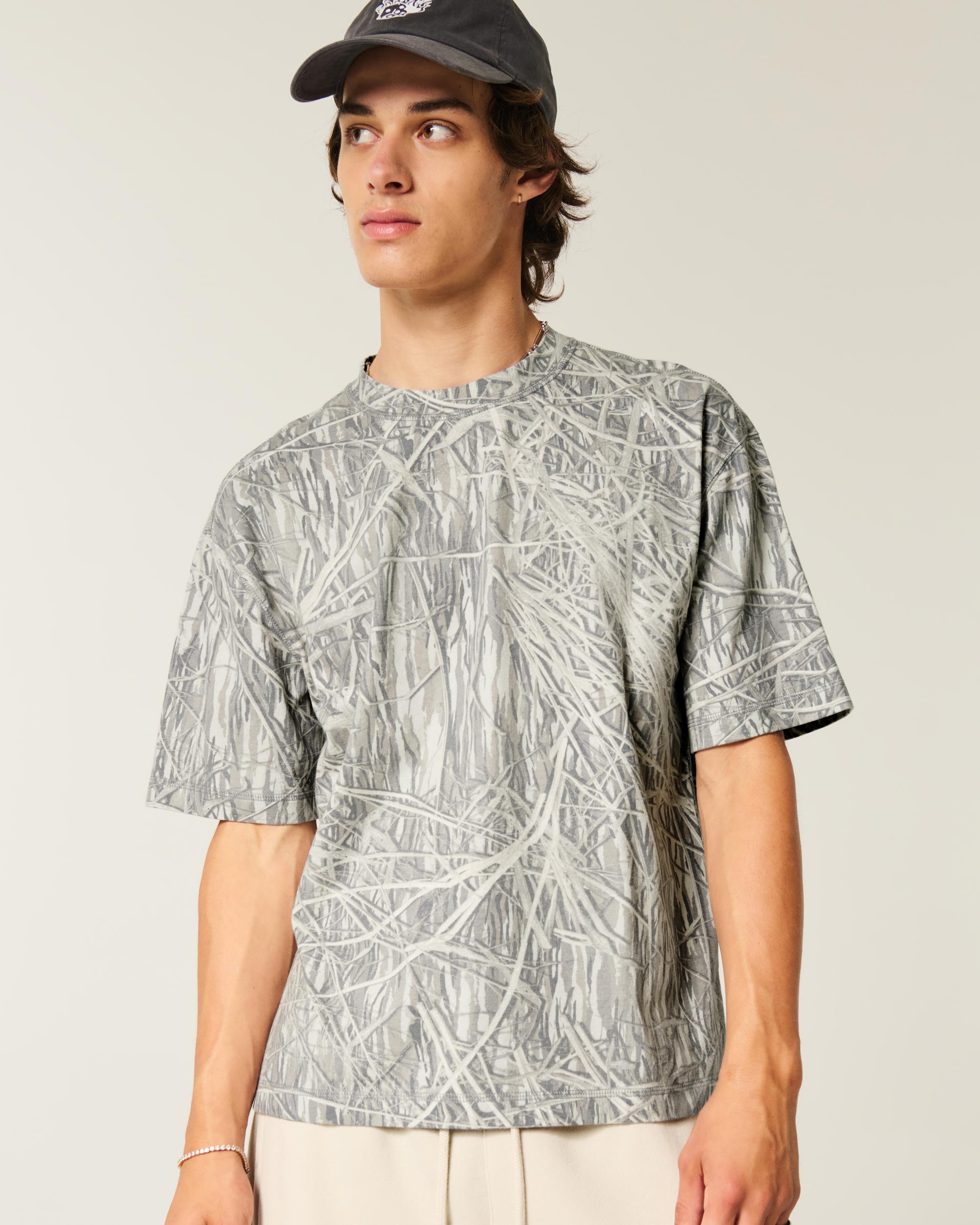 Boxy Heavyweight Crop Crew T-Shirt Product Image