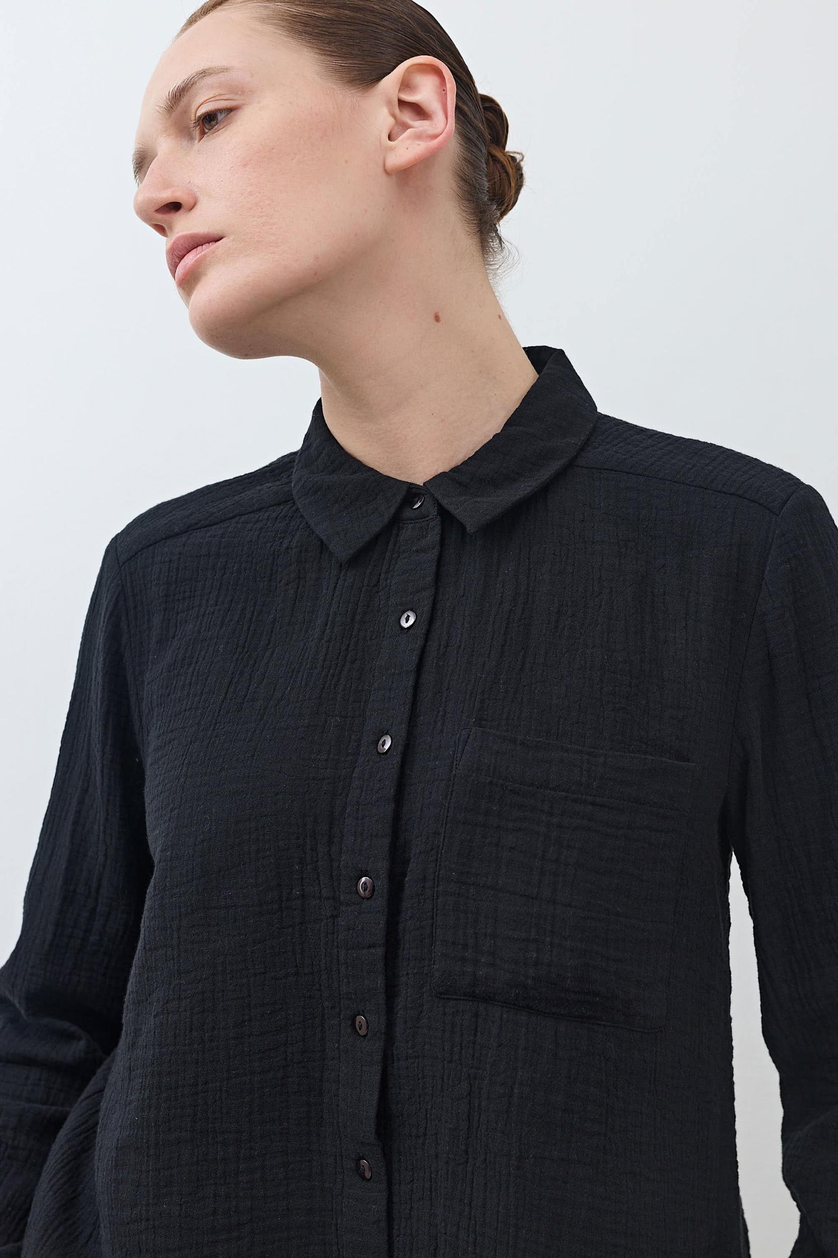 Airy Button Down Tunic Product Image
