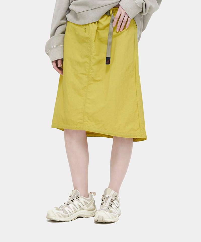 Nylon Packable Midi Skirt Female Product Image