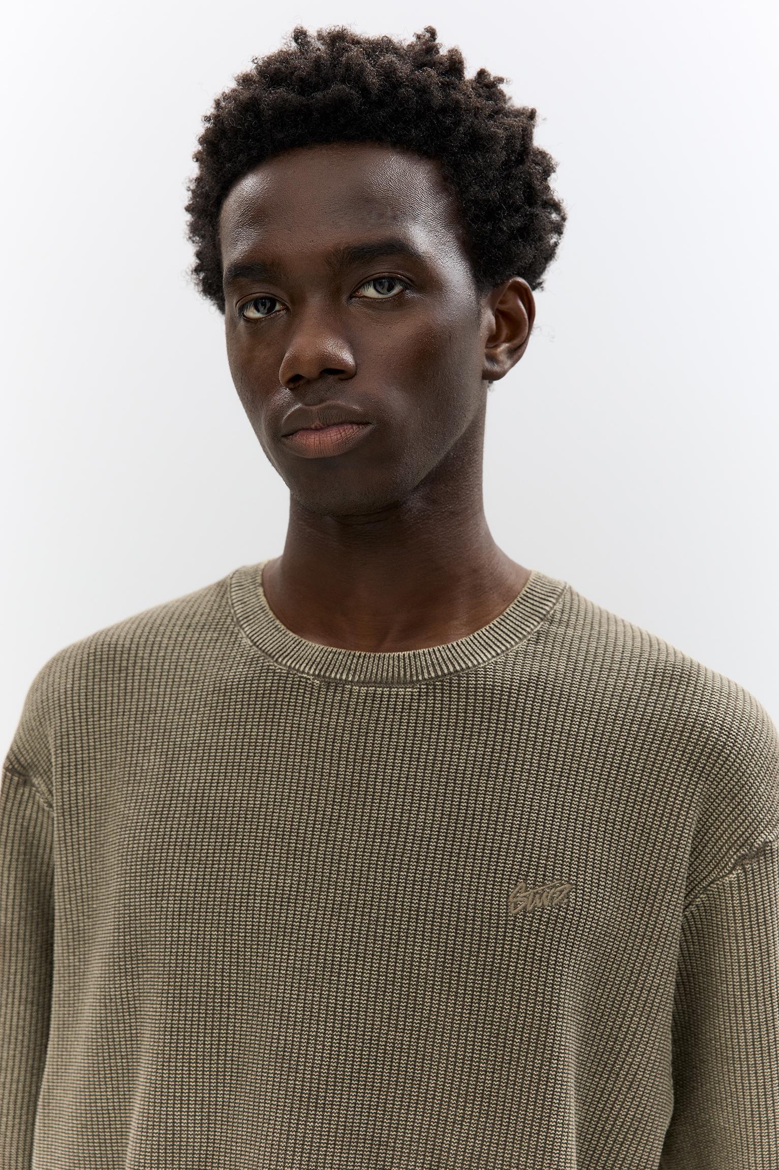 Waffle-knit STWD T-shirt Product Image