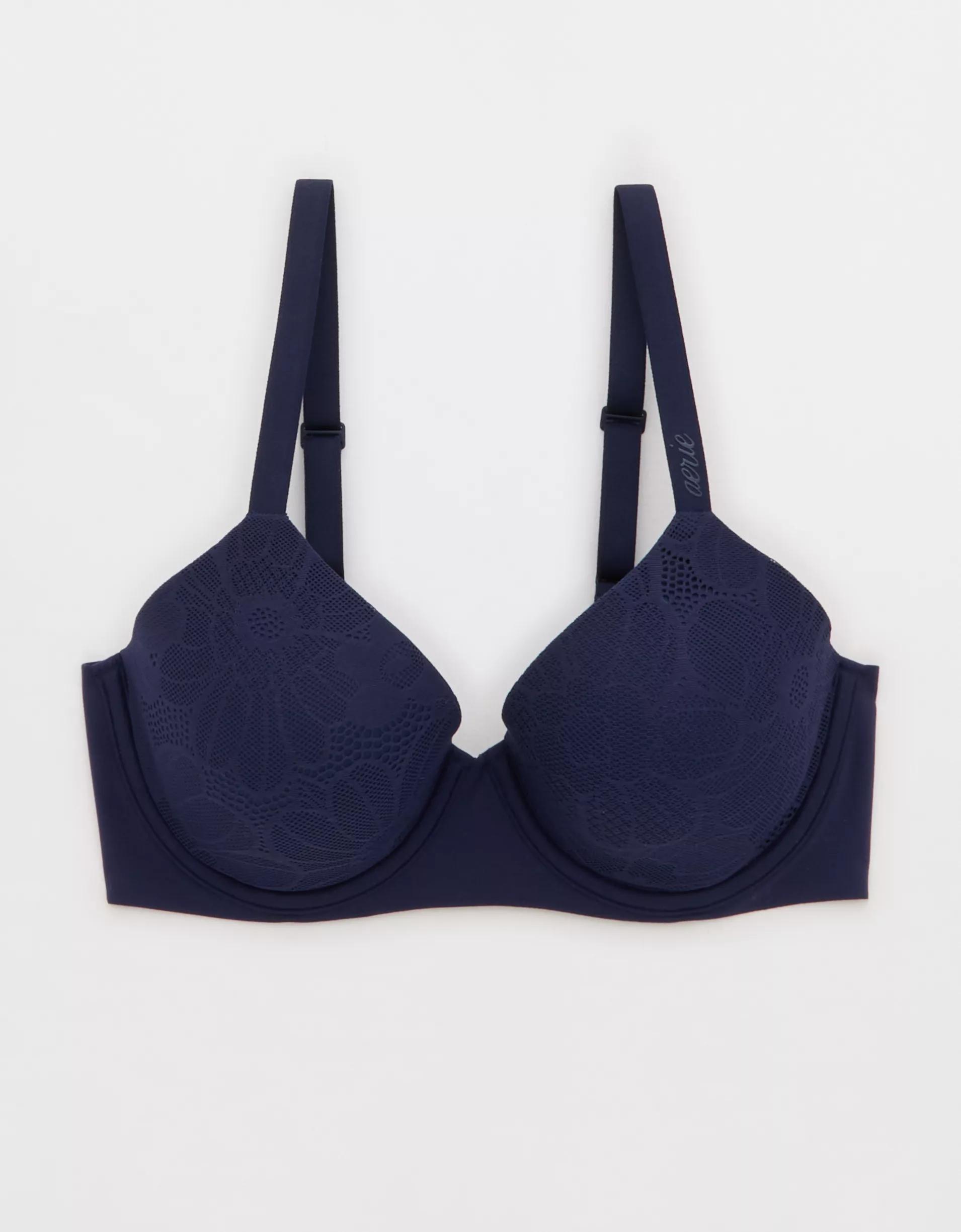 SMOOTHEZ Lace Full Coverage Lightly Lined Bra Product Image