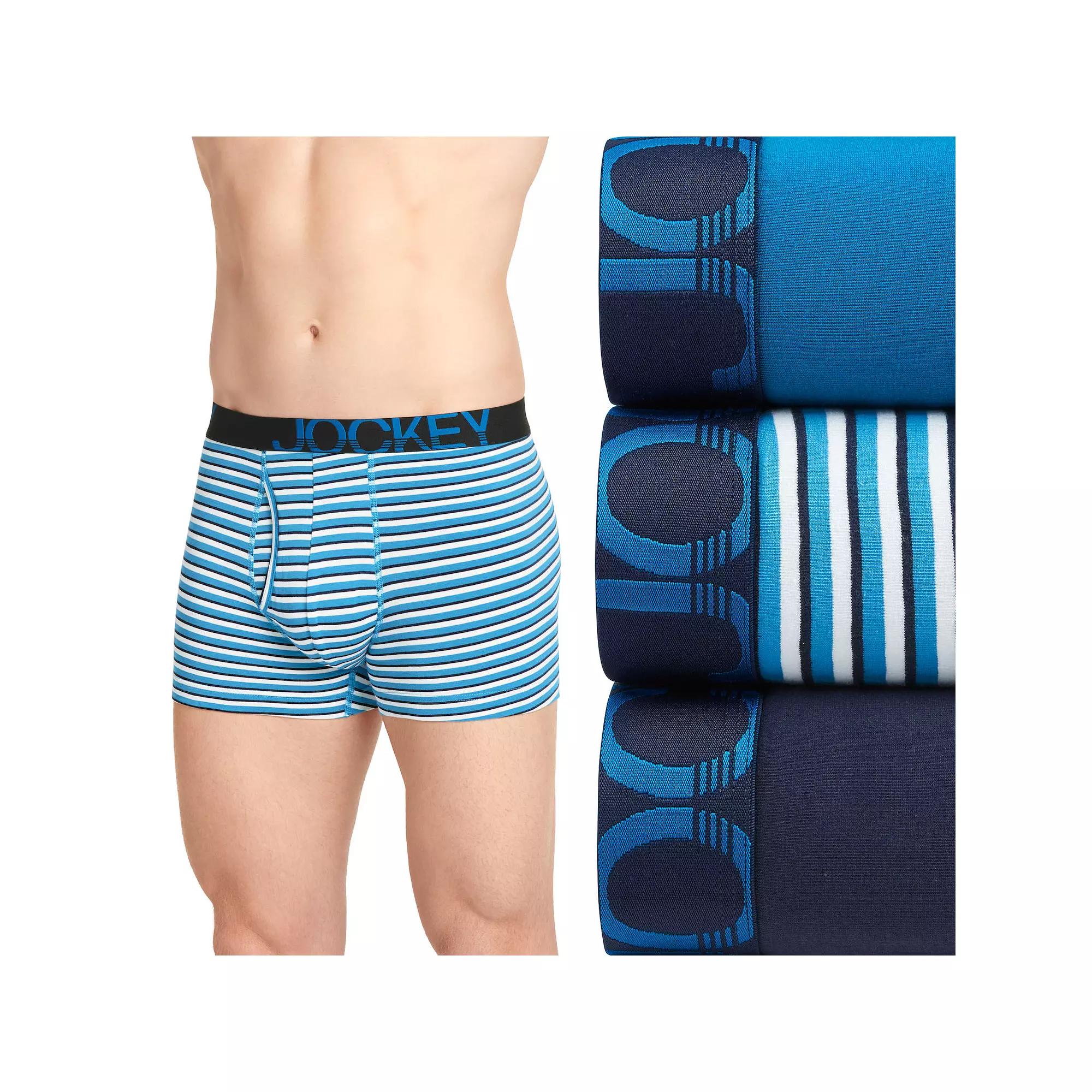 Men's Jockey® 3-Pack ActiveStretch™ 4" Boxer Brief,  Product Image
