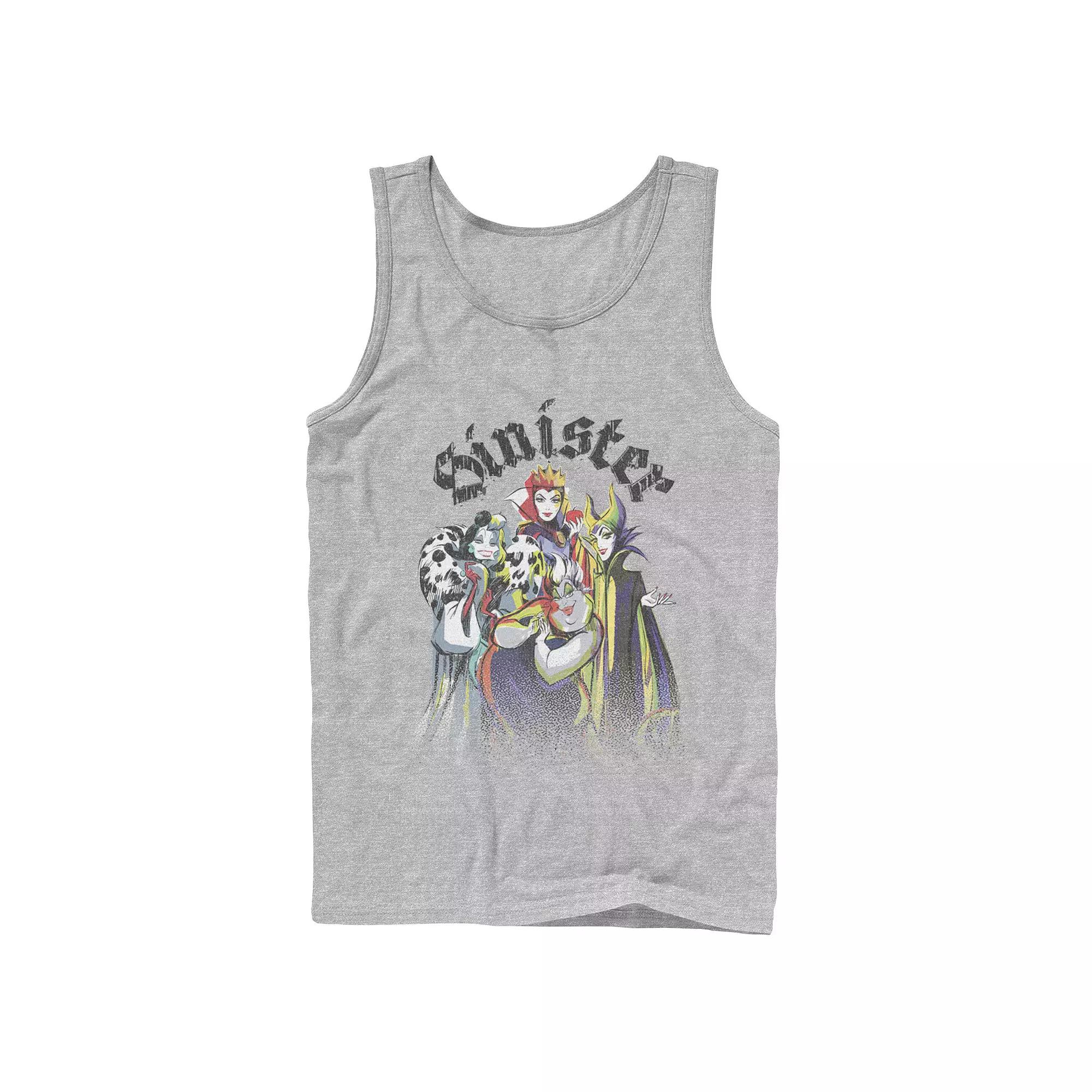 Men's Disney Villains Sinister Group Tank Top,  Product Image