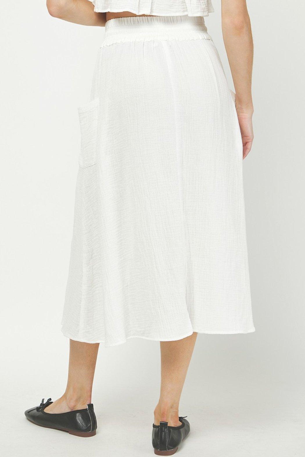 Gauze Maxi Skirt Product Image