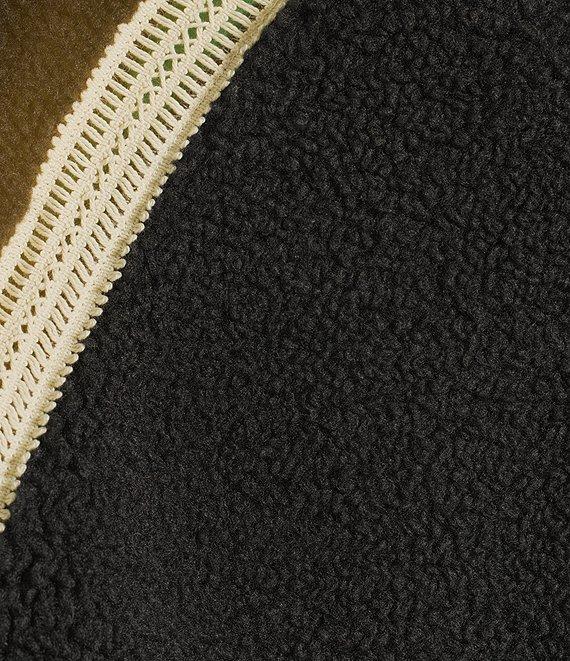 UGG Nikia Crochet UGGFluff Fleece Zip-Front Jacket Product Image