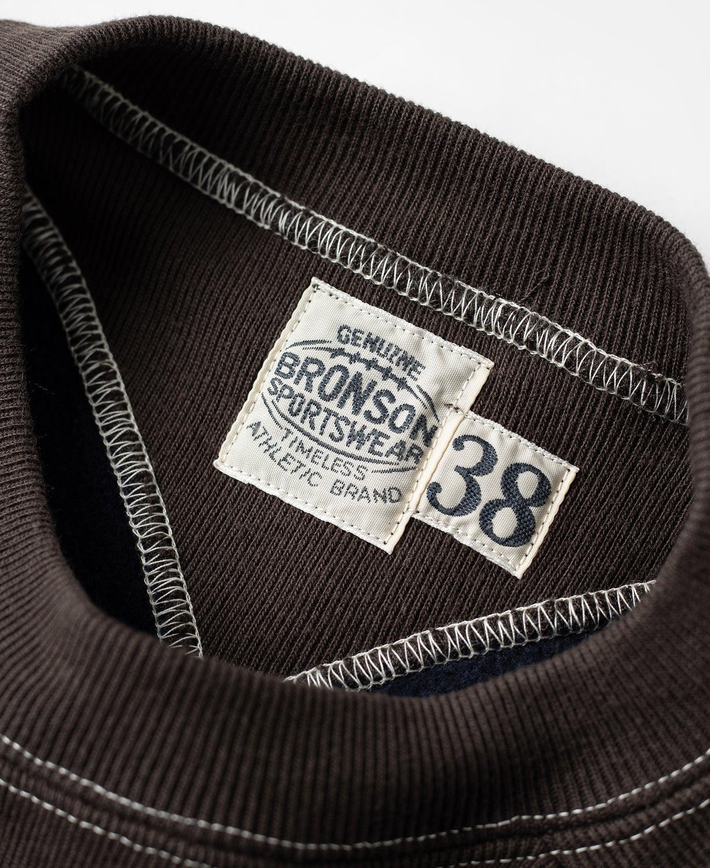 V-Inset Two-Tone Sweatshirt - Navy Product Image