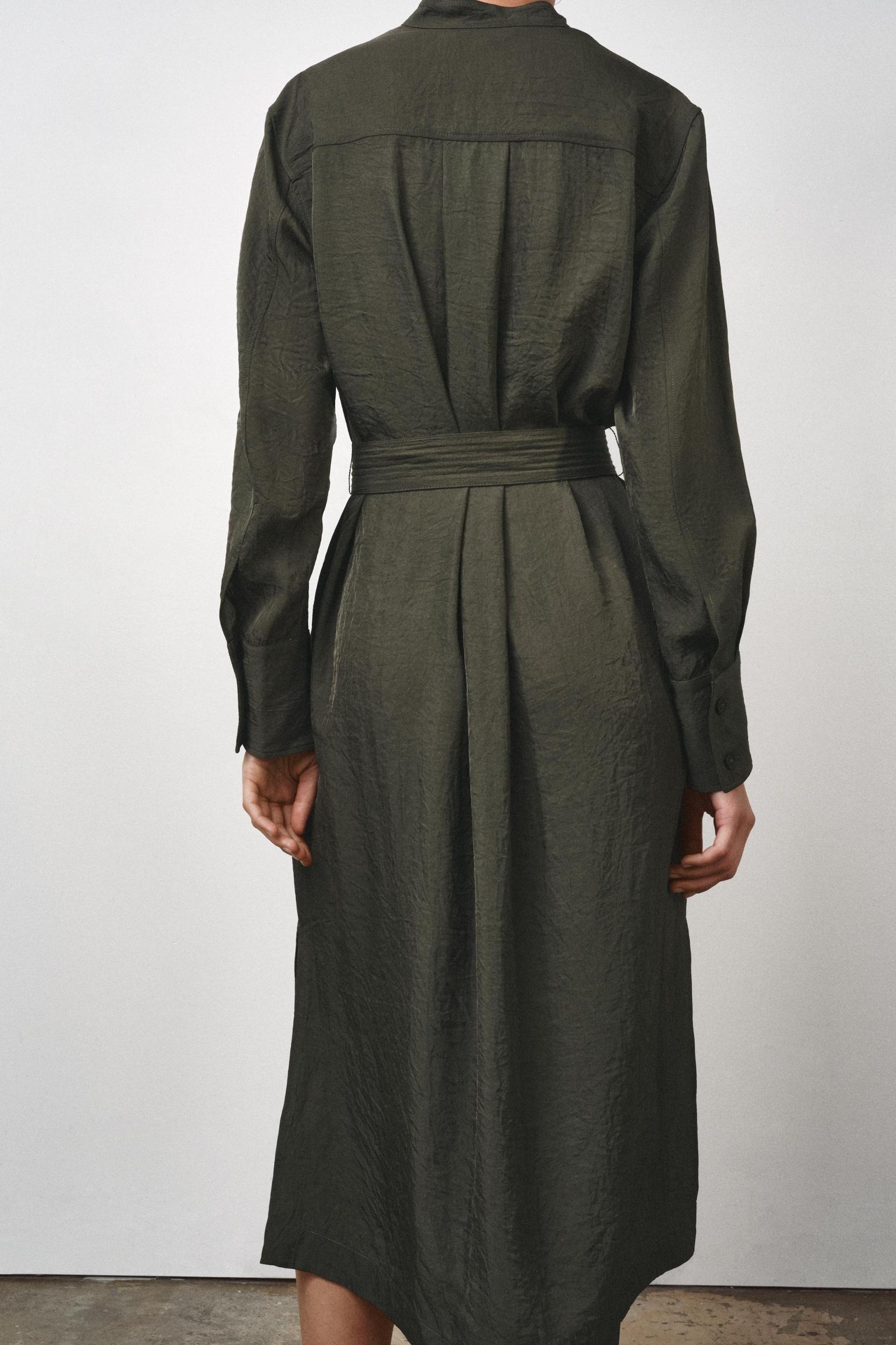 ZW COLLECTION BELTED MIDI DRESS Product Image