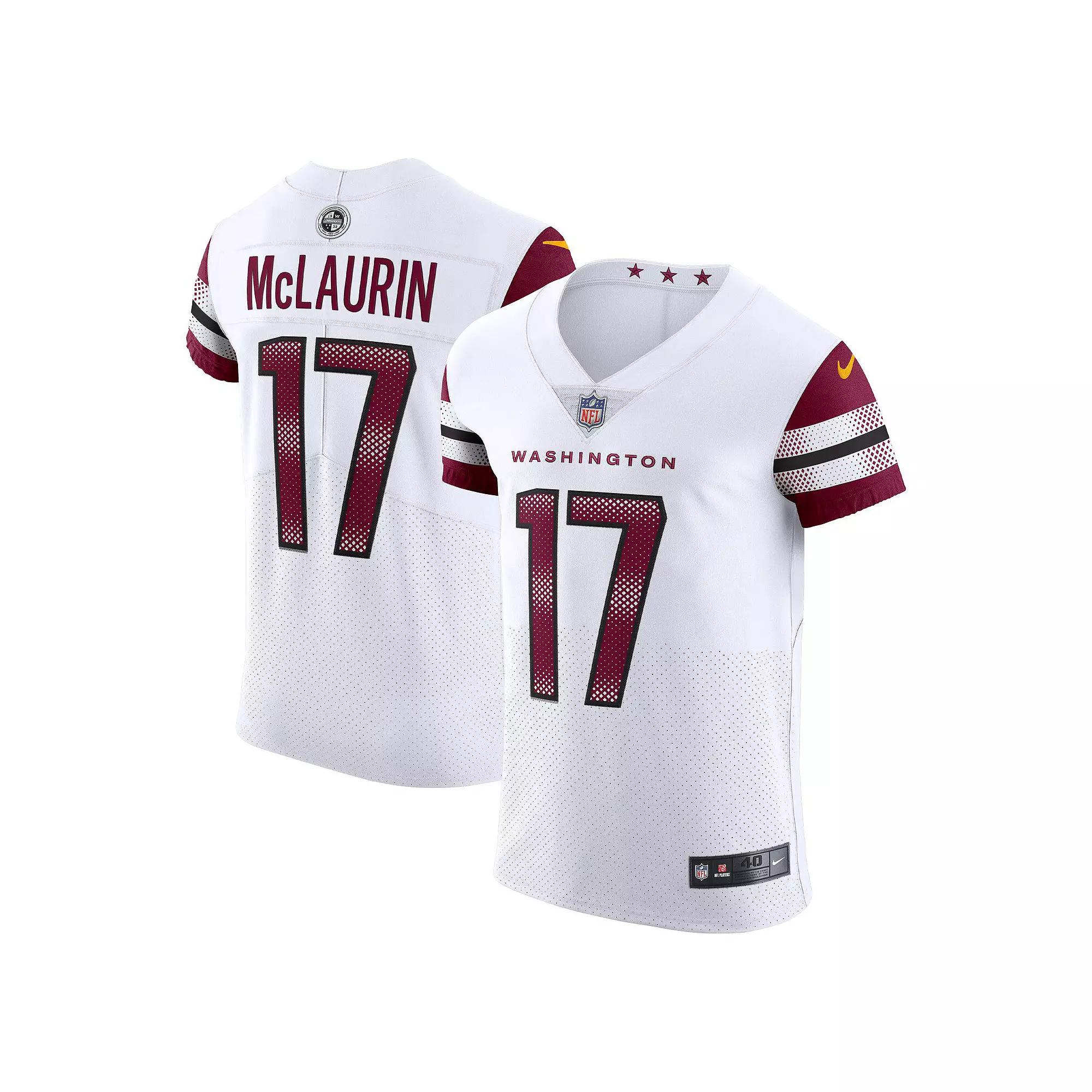 Men's Nike Terry McLaurin White Washington Commanders Vapor Elite Jersey,  Product Image