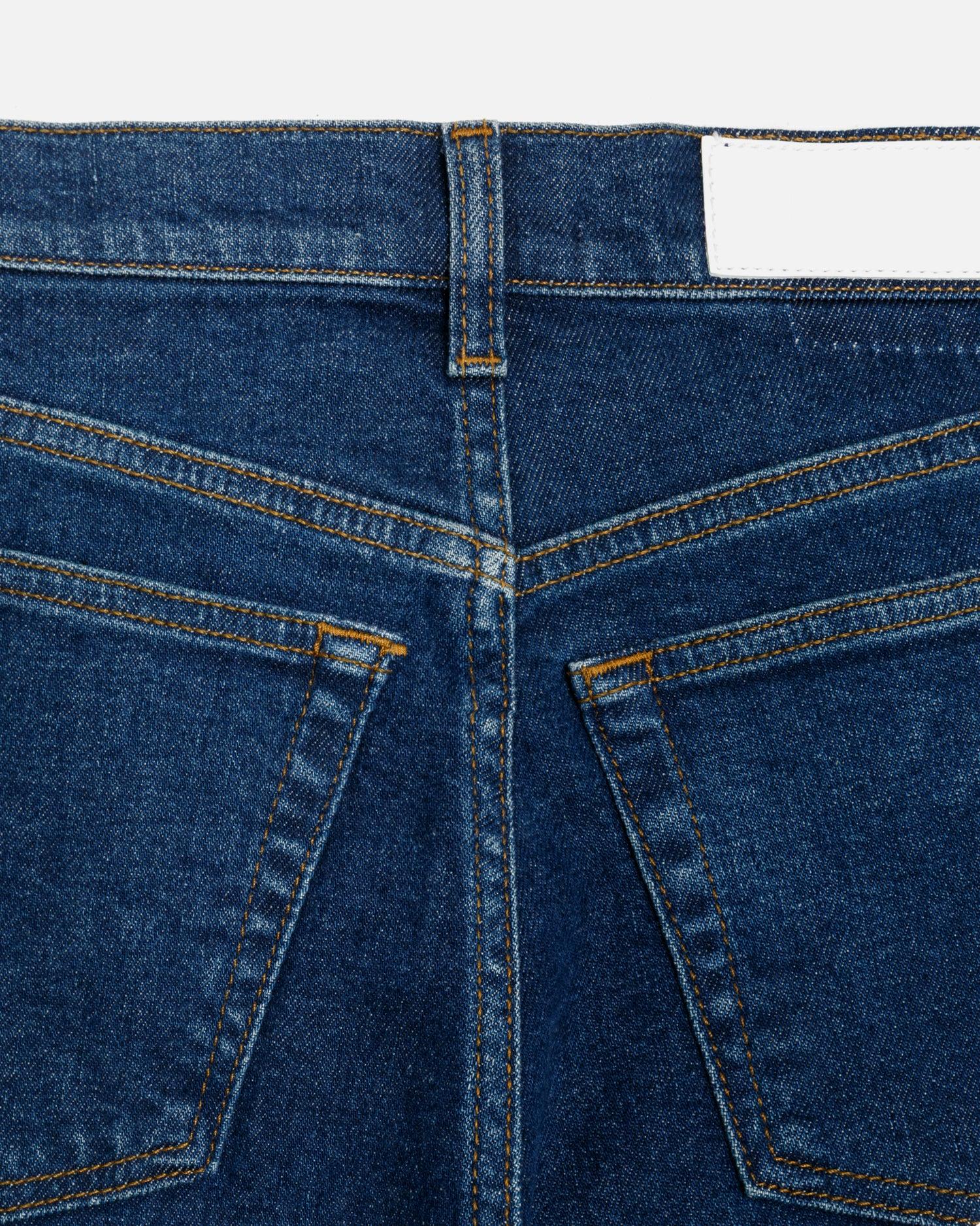 Comfort Stretch High Rise Wide Leg Crop - Heritage Rinse Product Image