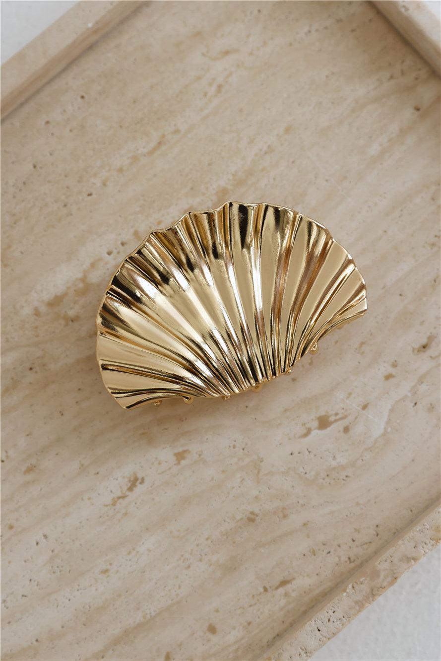 Seaside Muse Hair Claw Gold Product Image