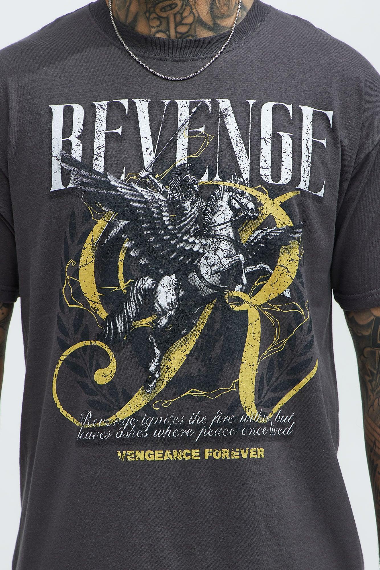 Vengeance Forever Short Sleeve Tee - Charcoal Product Image