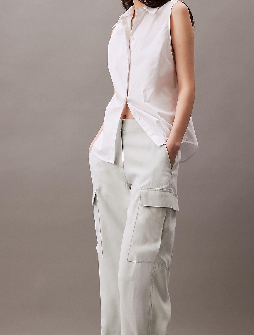 Soft Twill Cargo Pants Product Image