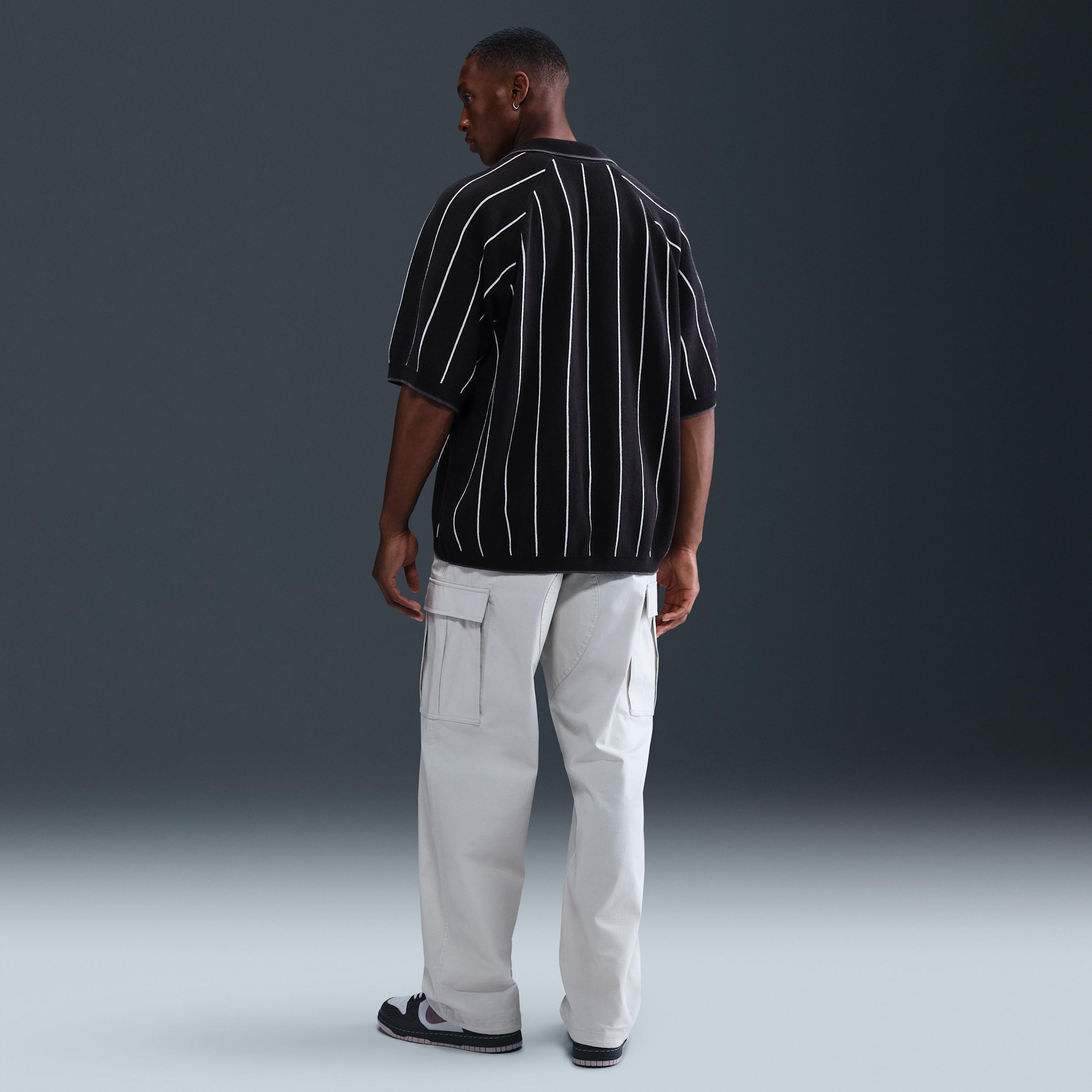 Men's Nike SB Short-Sleeved Polo Skate Sweater Product Image