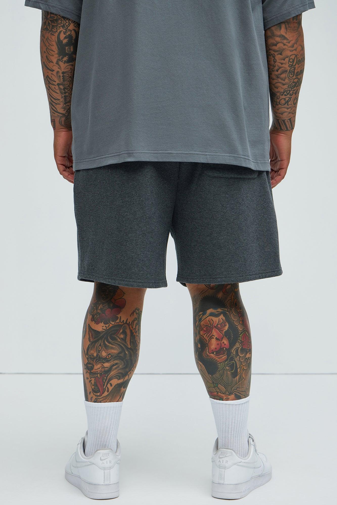 Tyson Sweatshort - Charcoal Product Image