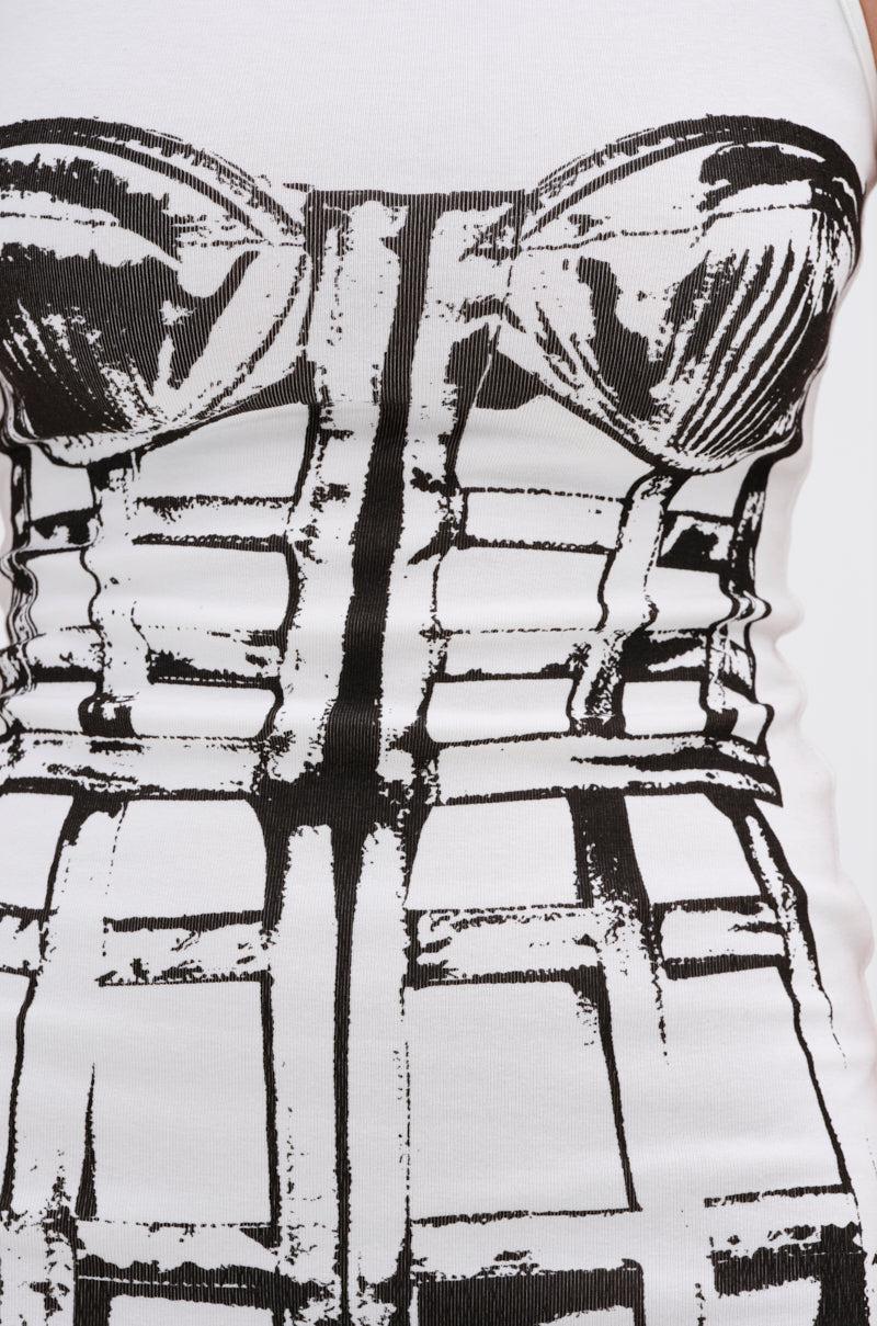 BREAK FREE PRINTED MIDI DRESS Product Image