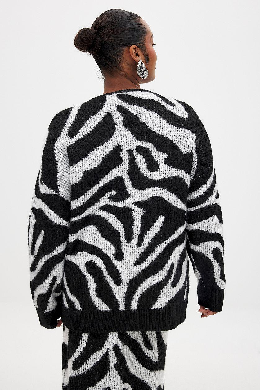 Jacquard Knitted Sweater Product Image