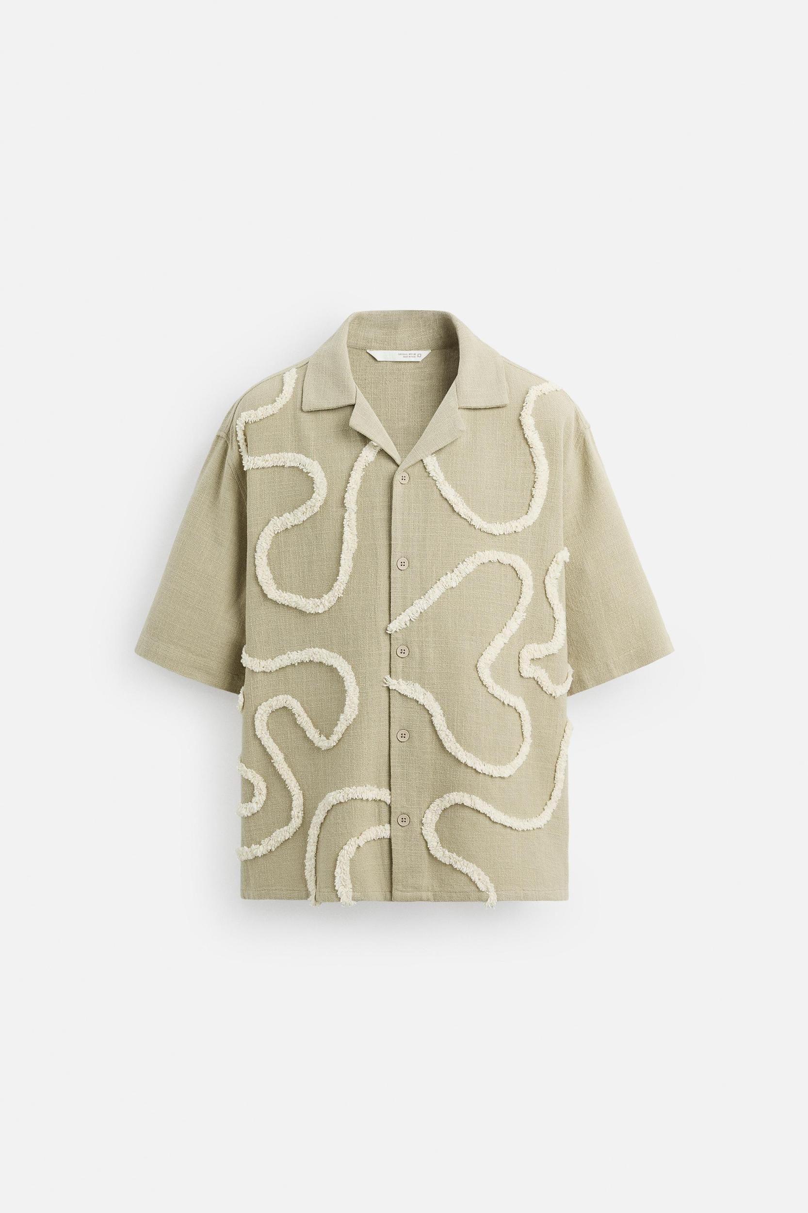 TEXTURED RELAXED FIT SHIRT Product Image