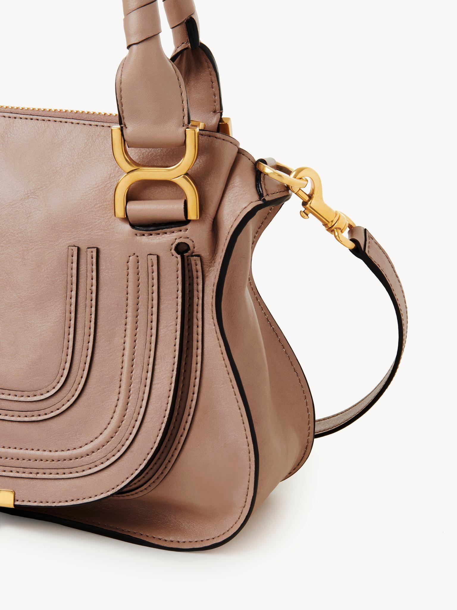 Small Marcie bag in shiny leather Product Image