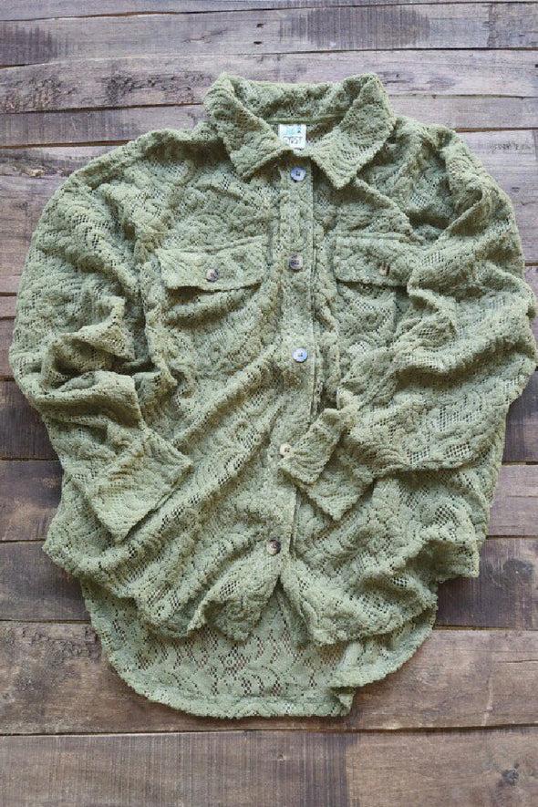 Mabelline Sweet Whispers Shirt/Jacket by Jaded Gypsy Product Image