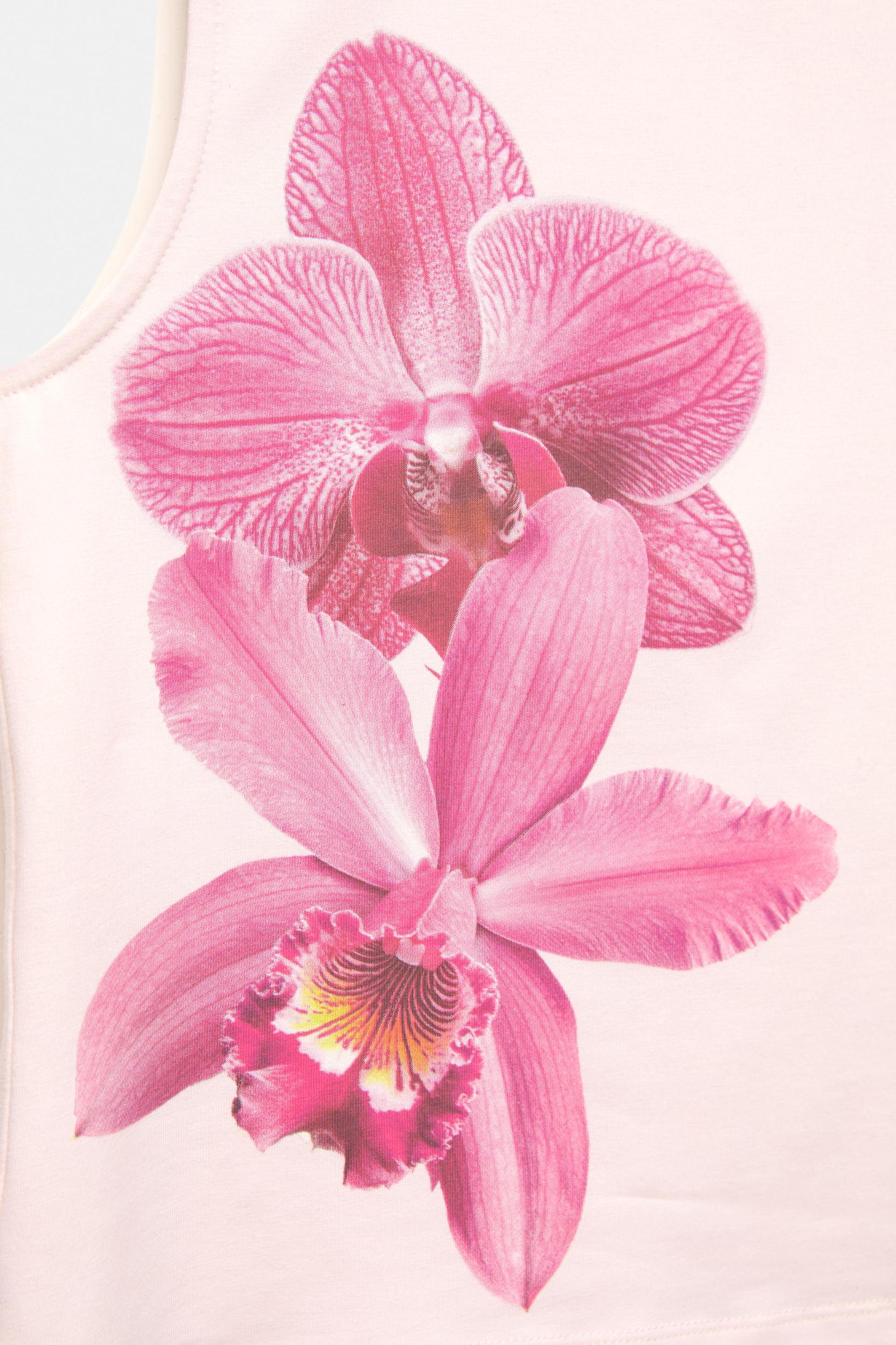 Orchid graphic tank top Product Image