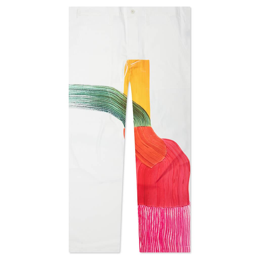 RB Drawing Press Trousers - Pink/Red Male Product Image