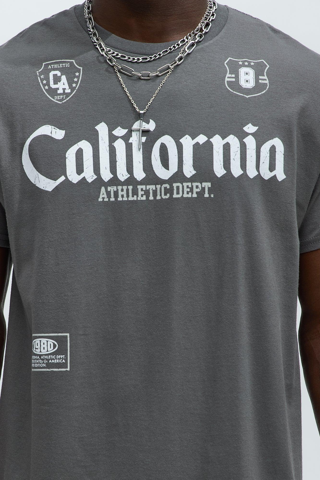 Cali Athletic Dept. Short Sleeve Tee - Charcoal Product Image