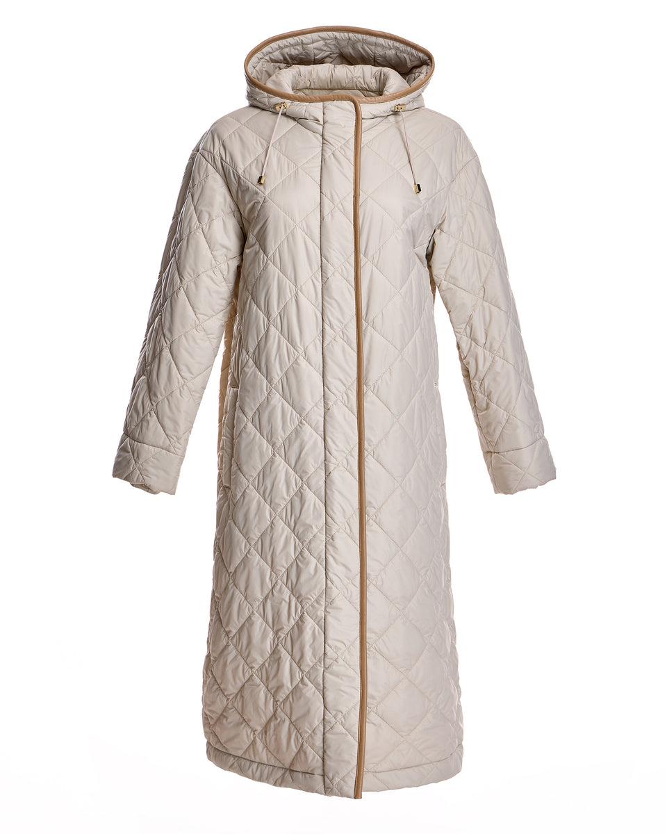 Quilted Cashmere Blend Coat Product Image