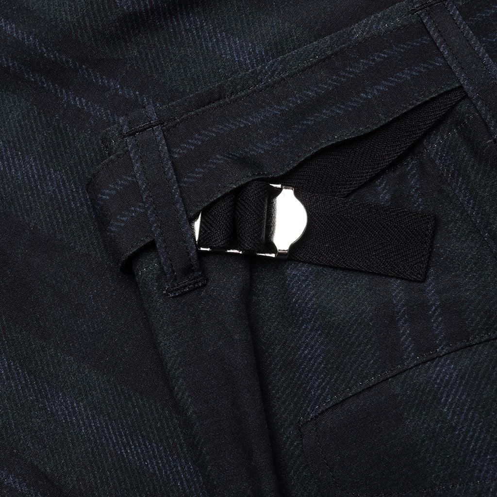 Plaid Pants - Black Male Product Image