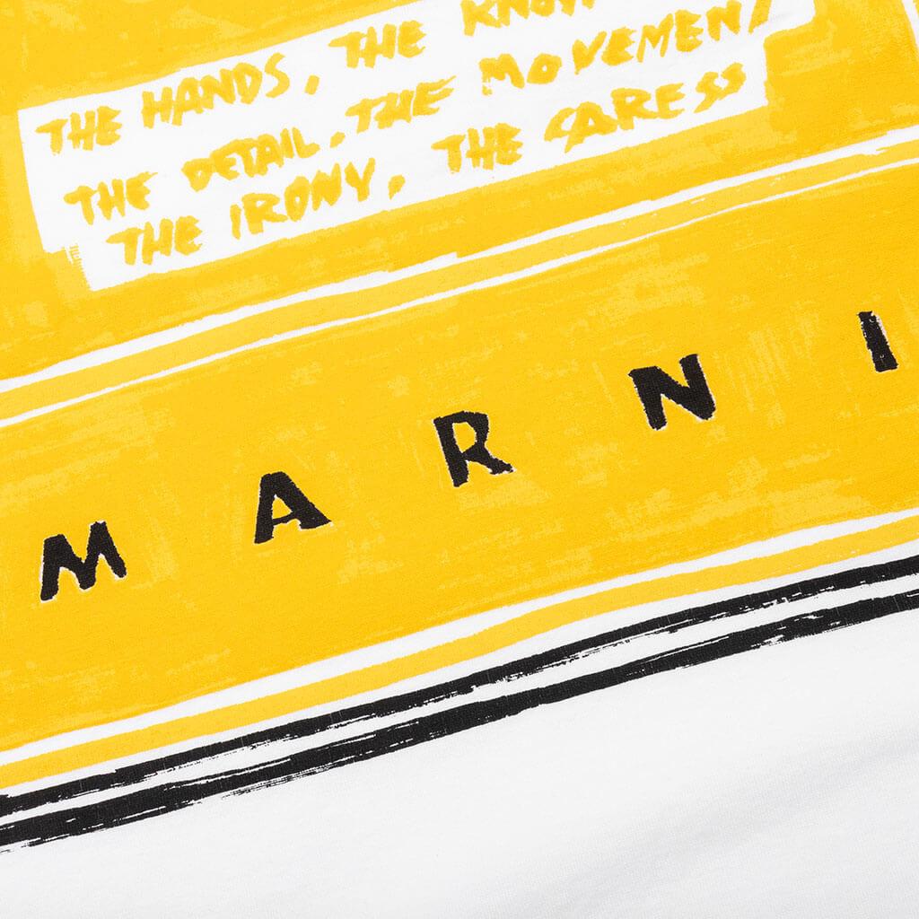 T-Shirt - Lily White Male Product Image