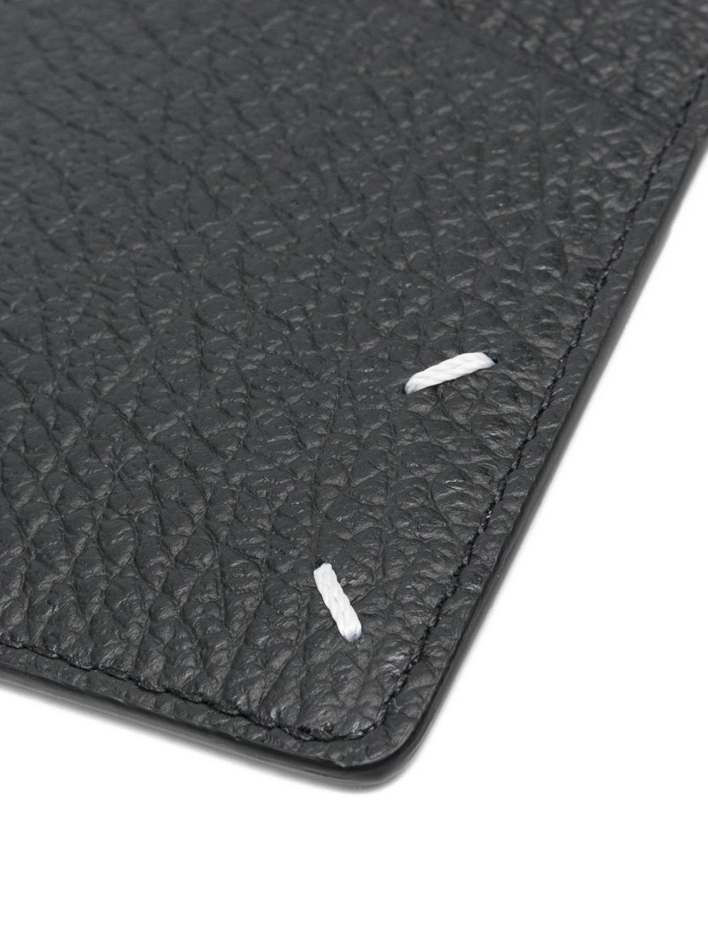 four-stitch leather card holder Product Image